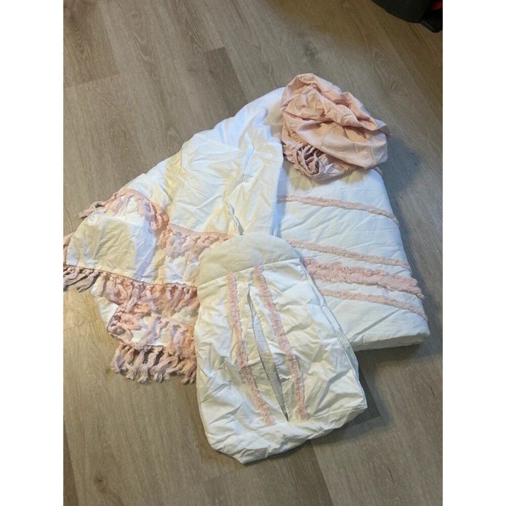 Sweet Jojo Designs NWOT Boho Fringe Girl Crib Bedding 4pc Set
